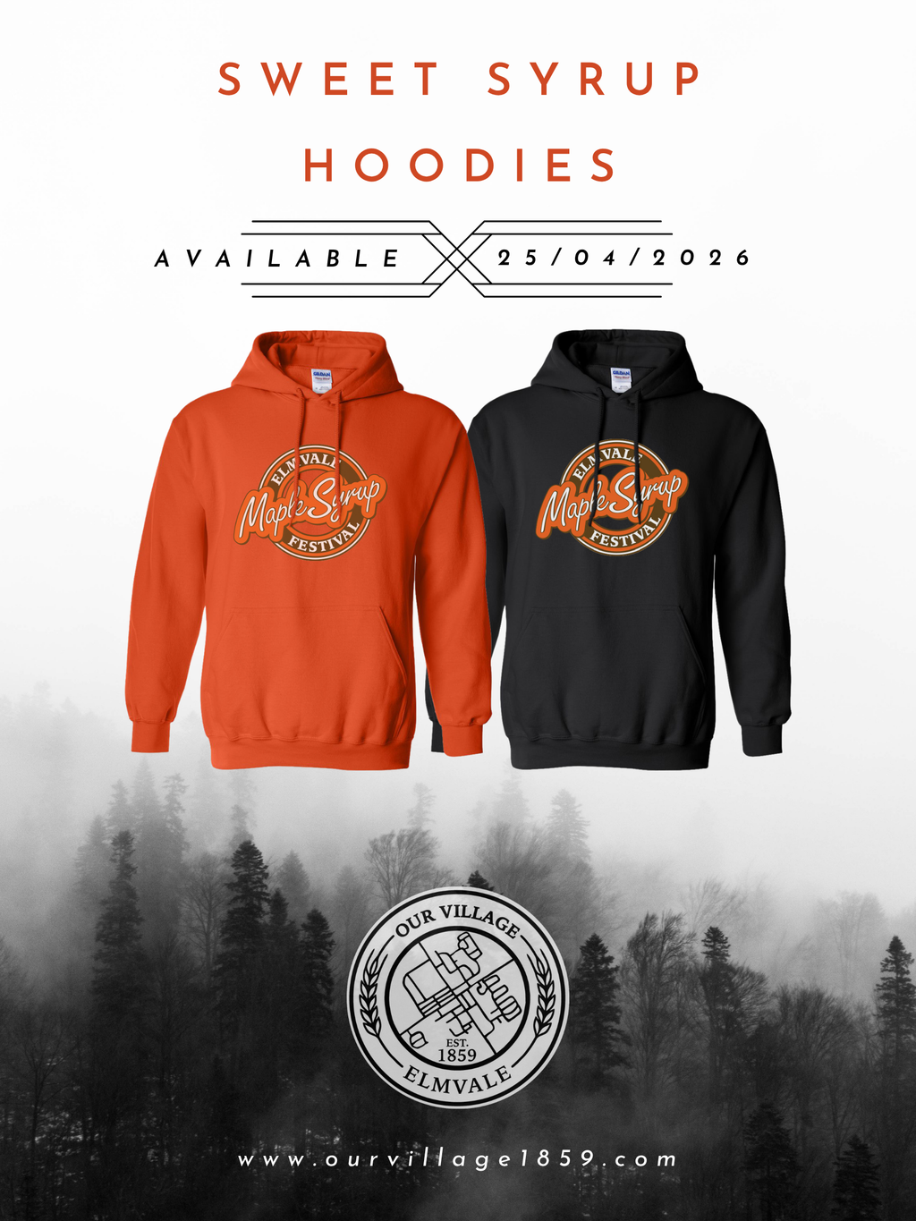 Sweet Syrup Hoodie - YOUTH SIZE