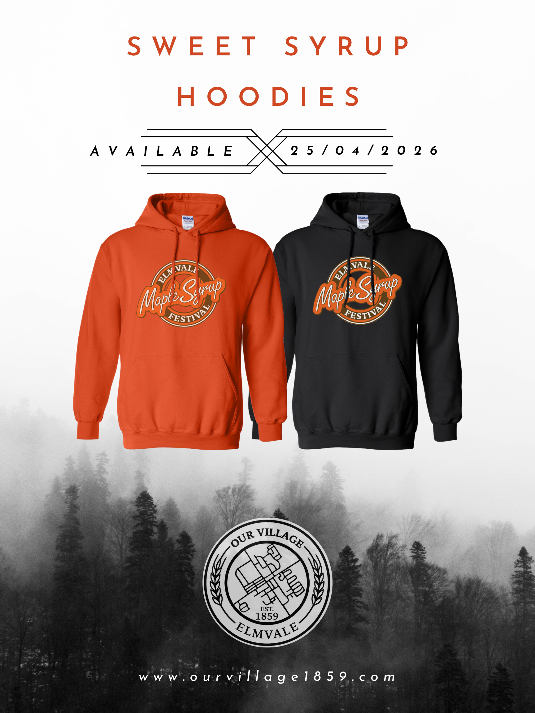 Sweet Syrup Hoodie - YOUTH SIZE