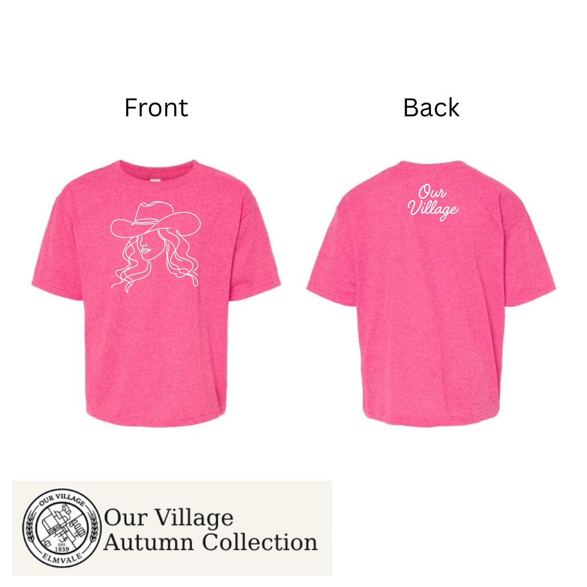 Our Village Cowgirl T-Shirt - YOUTH