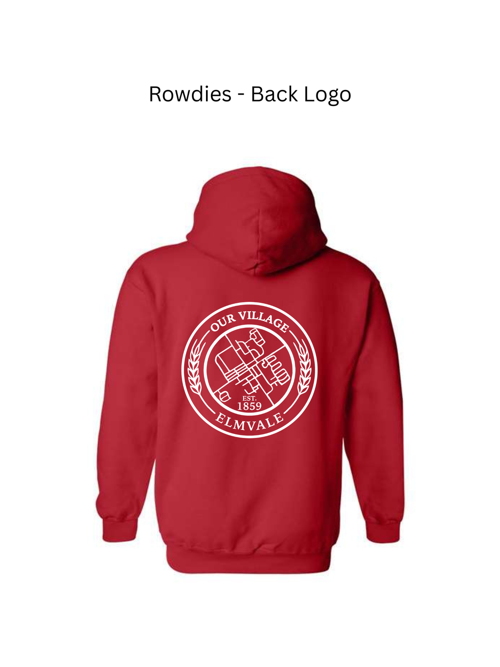 Rowdies - Youth Hoodie - Red
