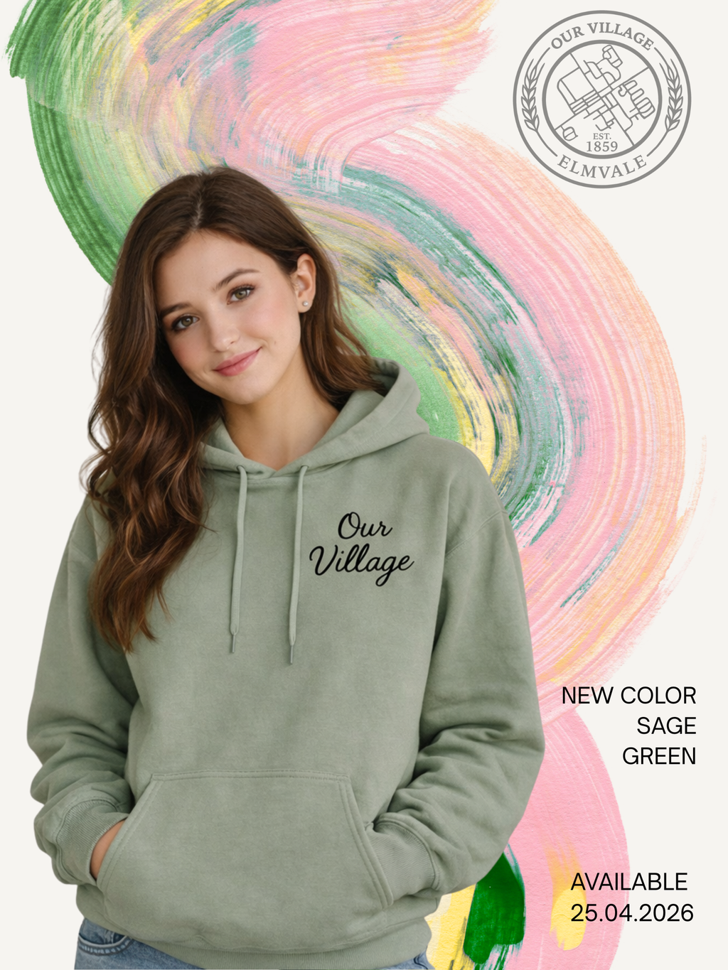 Our Village Hoodie - Spring Collection